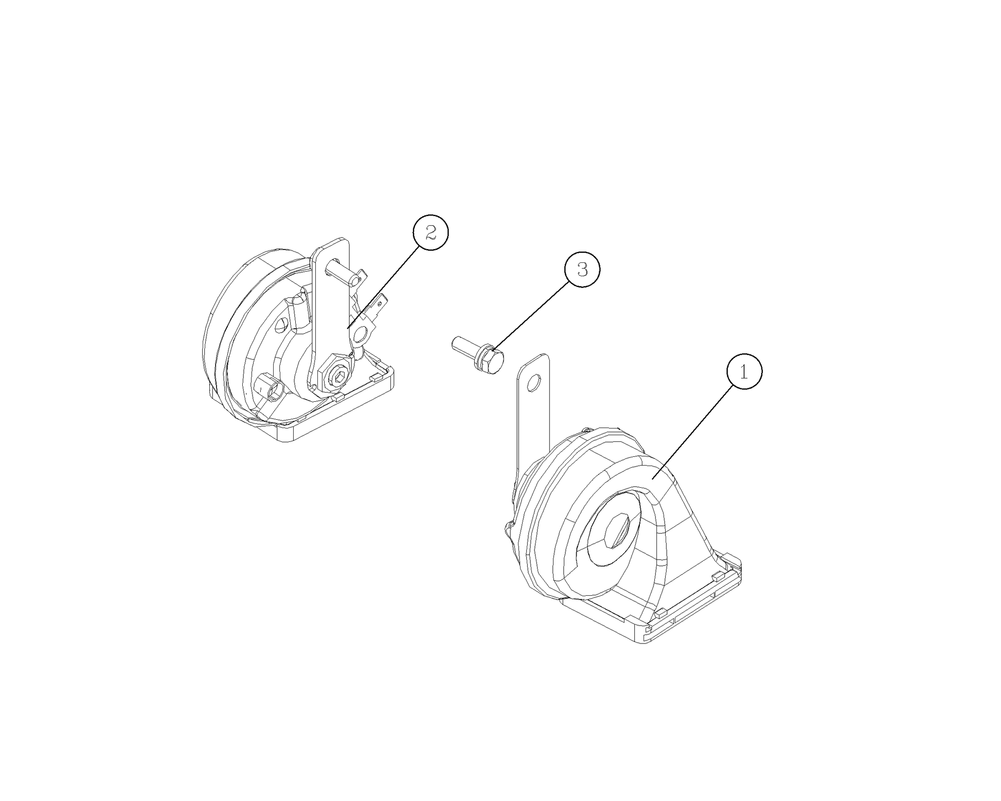 F1T1 - Electric horn module