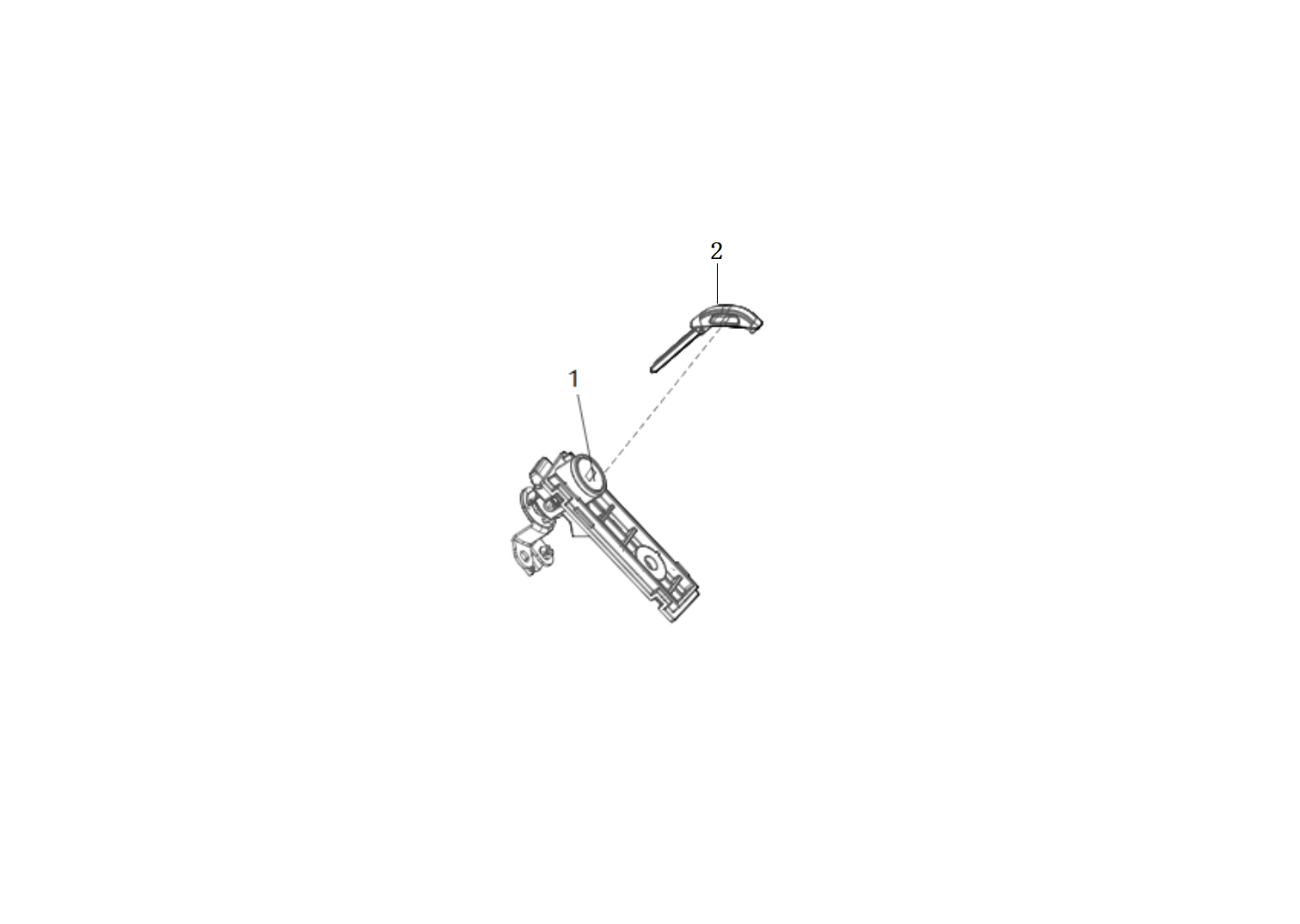 F1T1 - Lock cylinder and key assembly