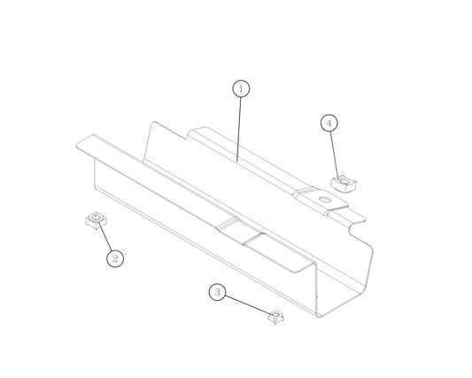 F1T1 - REAR BEAM SUBASSEMBLY OF REAR FRAME