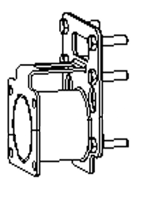 F1T1 - Vacuum booster bracket assembly
