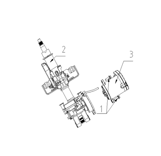 F1F2 - EPS STEERING COLUMN ASSEMBLY
