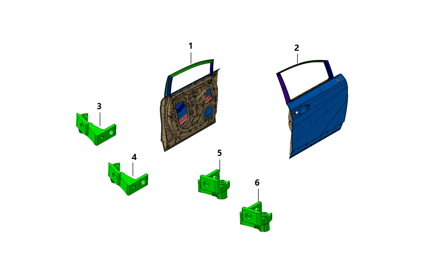 F1N1 - FRONT DOOR MODULE