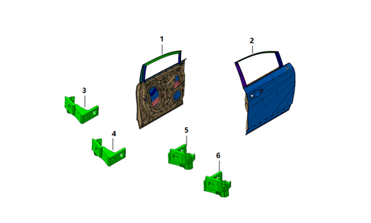 F1N1 - FRONT DOOR MODULE