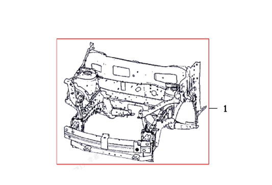 F1T1 - FRONT COMPARTMENT ASSEMBLY