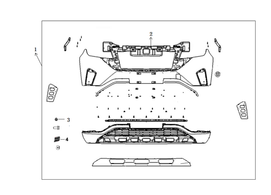 F1T1 - FRONT BUMPER MODULE