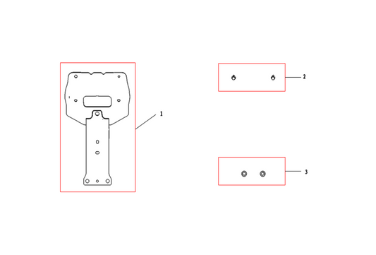 F1T1 - ENGINE HOOD LOCK MOUNTING ASSEMBLY