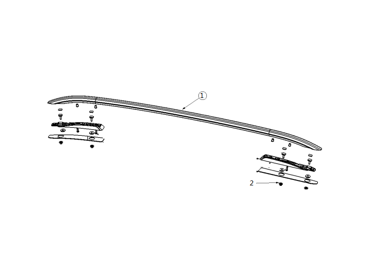 F1F2 - LUGGAGE RACK TRIM MODULE