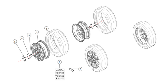 F1N1 - WHEEL TIRE ASSEMBLY MODULE