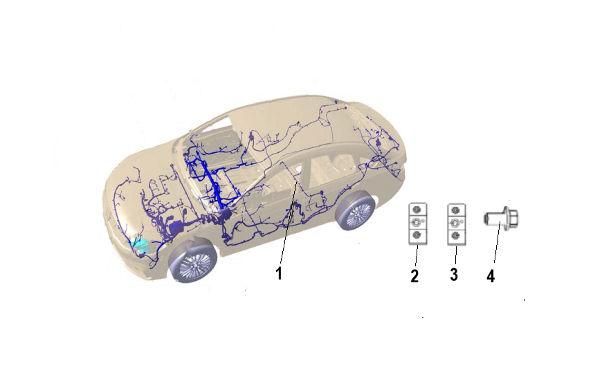 F1T1 - Chassis wiring harness module