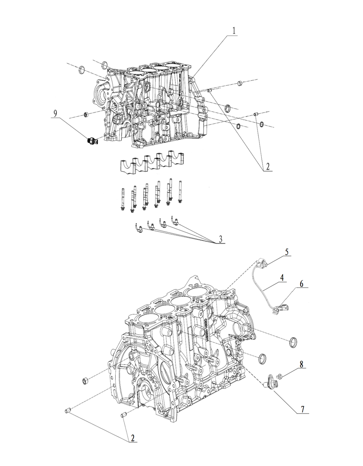 F1F2 - CYLINDER SYSTEM, SENSOR SYSTEM