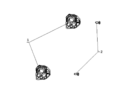F1F2 - RADIATOR SUSPENSION MODULE