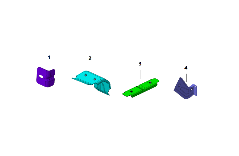 F1N1 - RIGHT A-PILLAR INNER PANEL ASSEMBLY