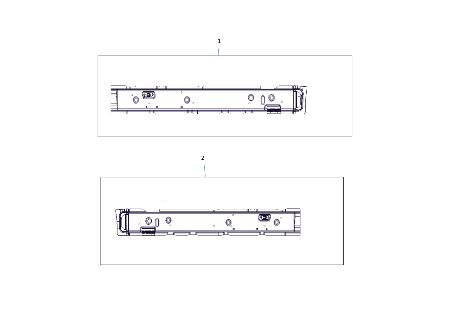 F1T1 - Left and right threshold assemblies