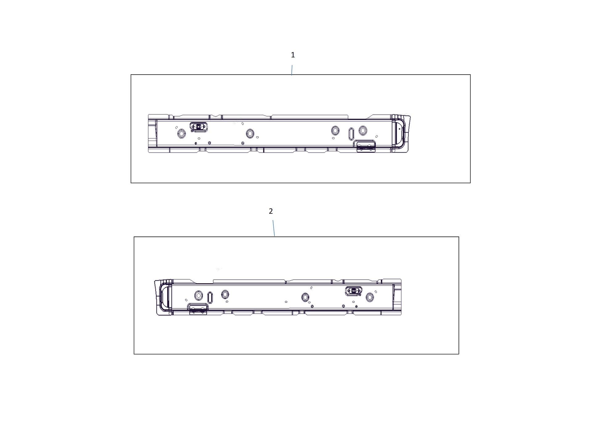 F1T1 - Left and right threshold assemblies