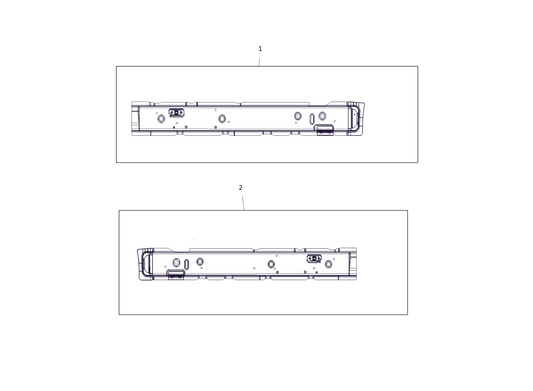 F1T1 - LEFT AND RIGHT THRESHOLD ASSEMBLIES