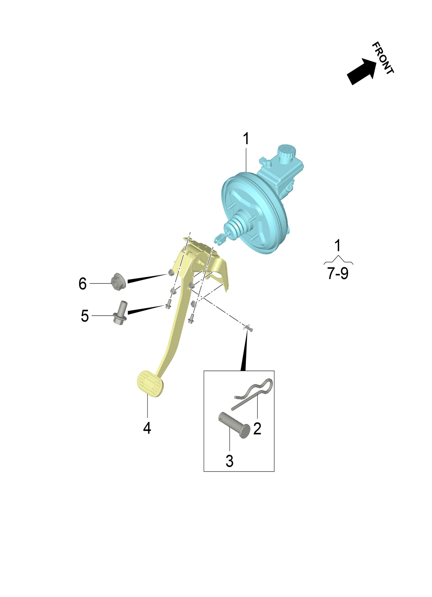 B1P - Assembly : Brake Servo