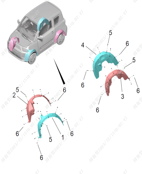 B1P - Assembly : Wheel Arch