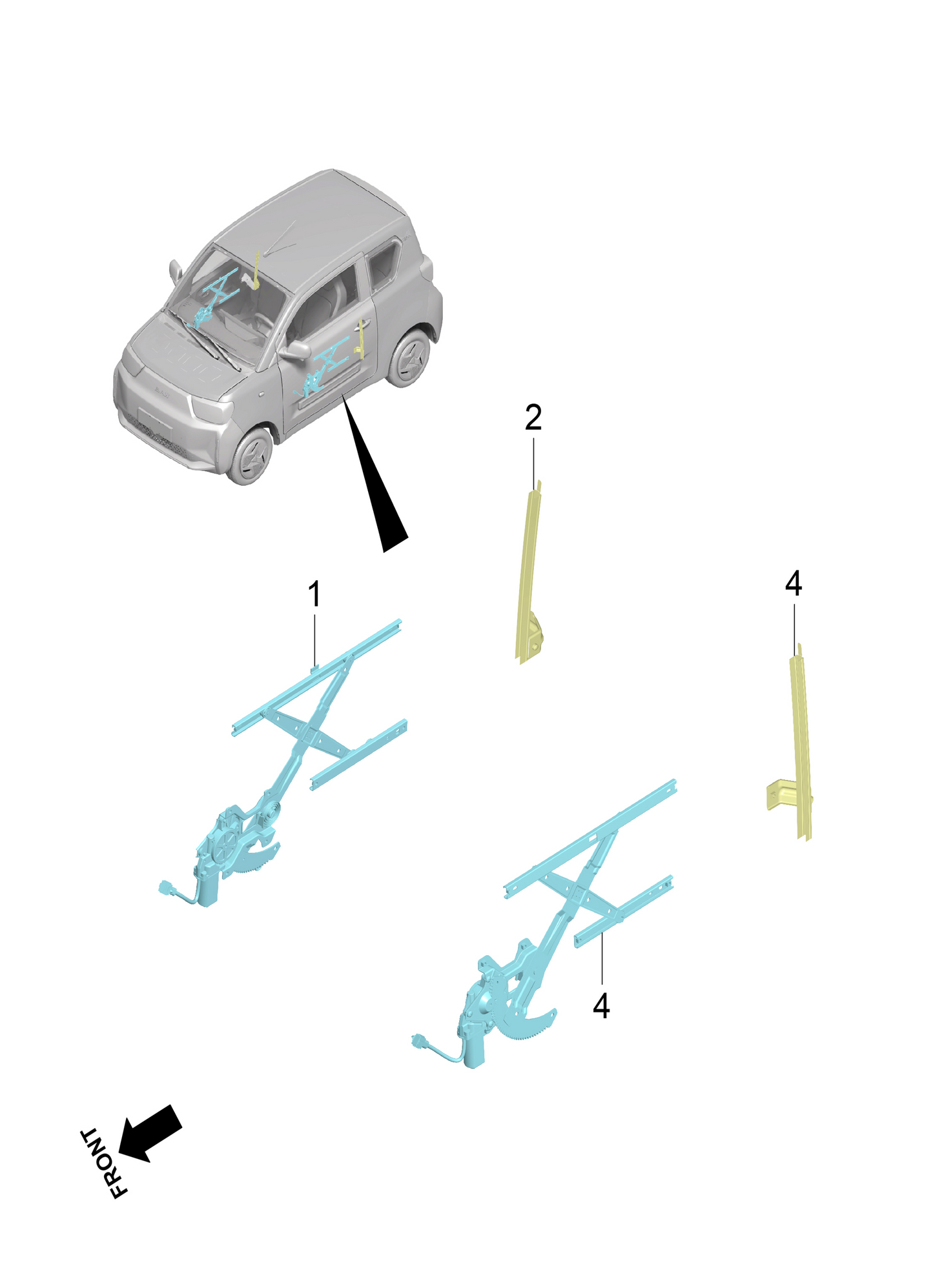 B1P - Assembly : Window Lift System