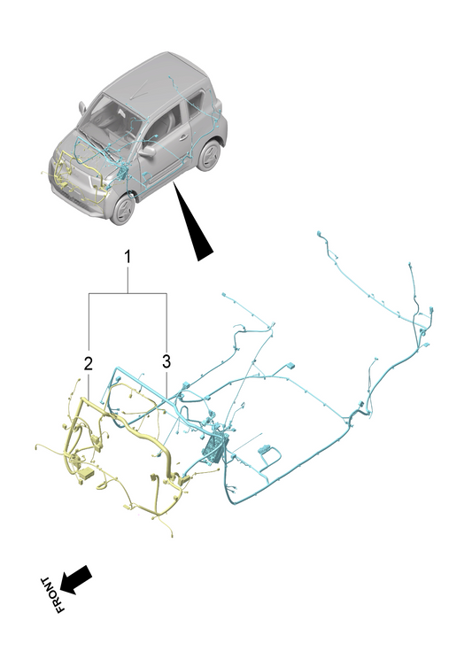 B1P - Assmebly : Wiring Harness