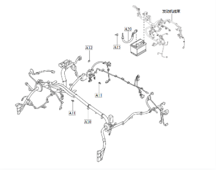 B1B1 - Trunk Harness