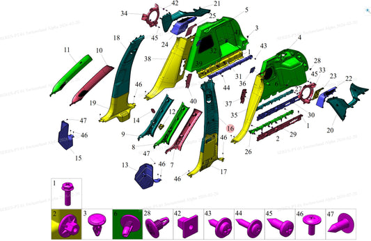 S1F1 - Assembly: Interior Side Trim