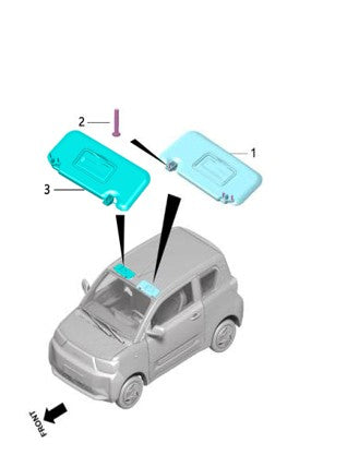 B1P-Sun Visor System