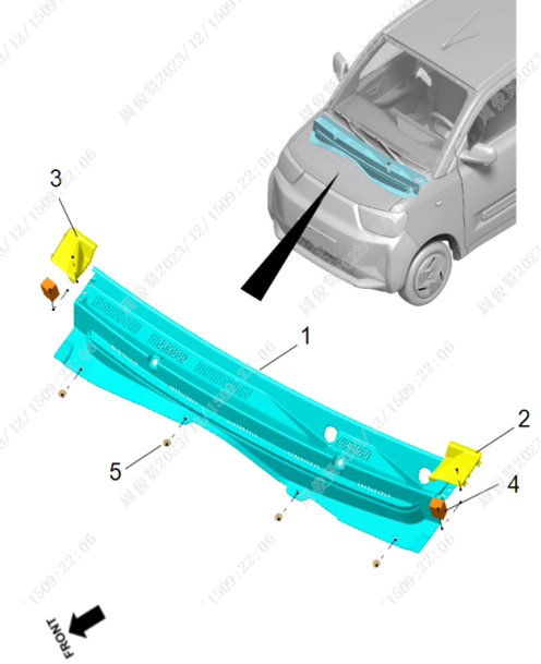 B1P-Front Ventilation Hole