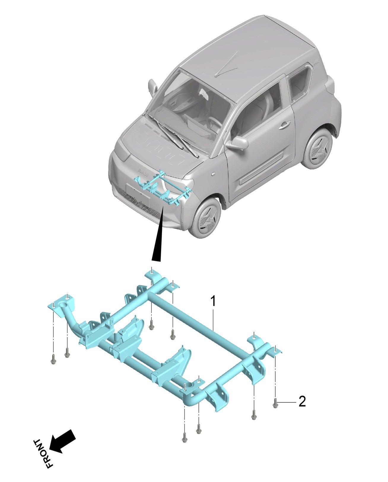 B1P-Subframe Assembly