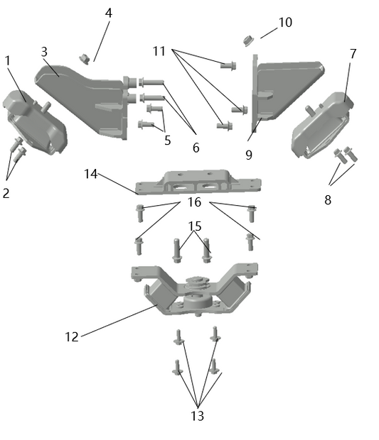 B1T1 - Engine Mount Assembly