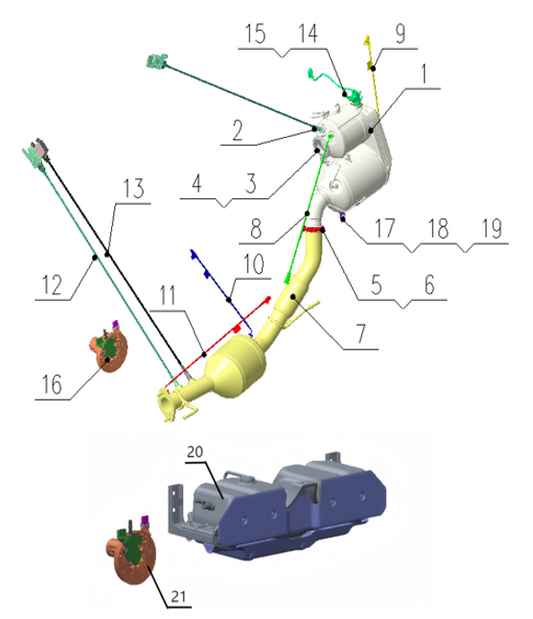 B1T1 - Exhaust Sensors and Urea System