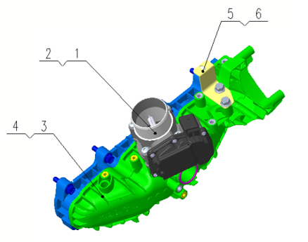 B1T1 - Intake Manifold Assembly