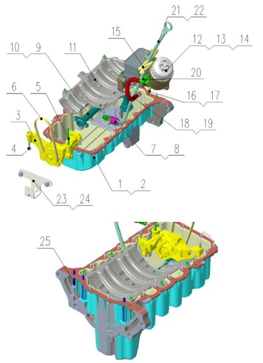 B1T1 - Oil Sump System