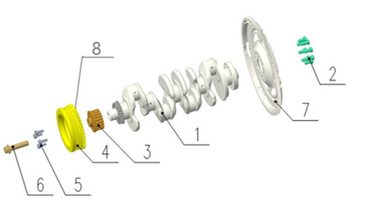 B1T1 - Crankshaft Assembly