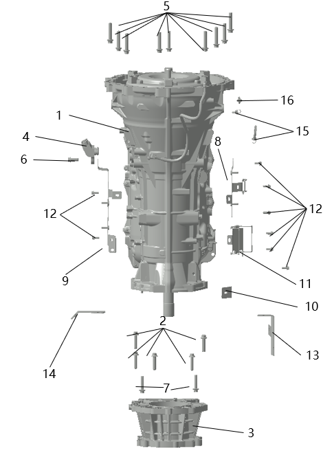 B1T1 - Automatic Transmission Assembly