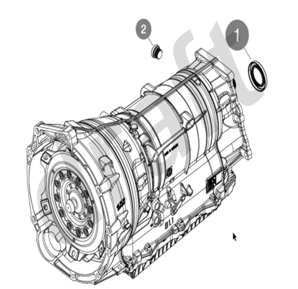 B1T1 - Output Shaft Seal Repair Kit