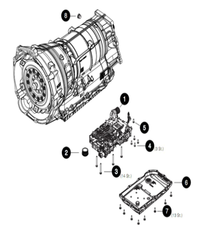 B1T1 - Valve Body Seal Repair Kit