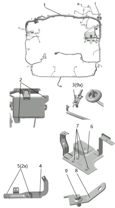 B1T1 - Front Compartment Wiring Harness Assembly