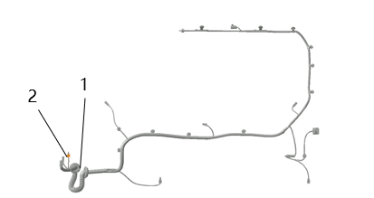 B1T1 - Rear Door Harness Assembly