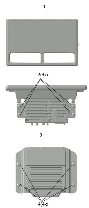 B1T1 - Multifunction Display Assembly
