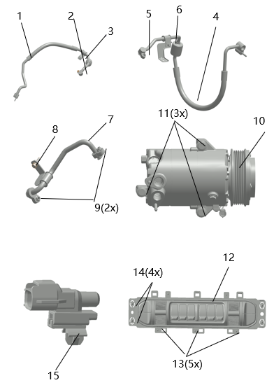 B1T1 - AC Compressor & Conrol Unit