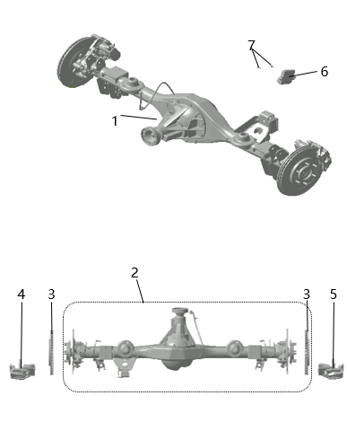 B1T1 - Rear Axle System