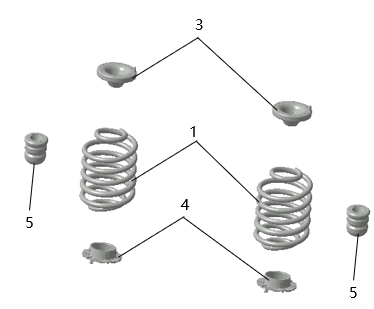 B1T1 - Rear Springs