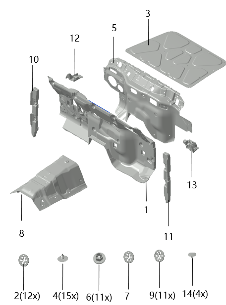 B1T1 - Front-end thermal insulation