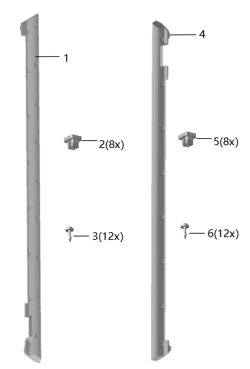 B1T1 - Lower Door Panel Trim Assembly