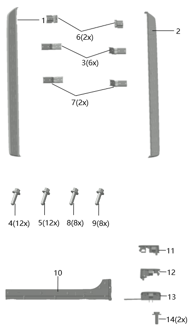 B1T1 - Miscellaneous Body Trim