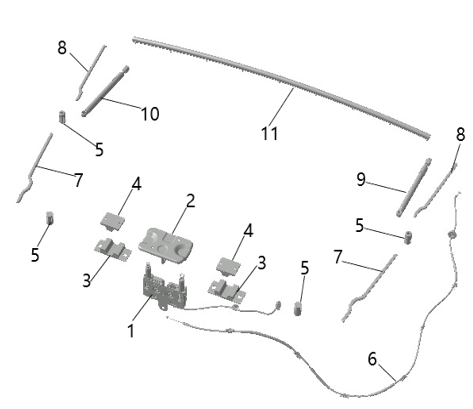 B1T1 - Front Cover Accessory Assembly
