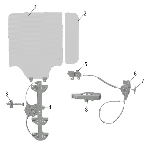 B1T1 - Rear Door Attachments