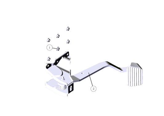 F1N1 - BRAKE PEDAL MODULE