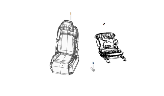 F1N1 - DRIVER'S SEAT MODULE