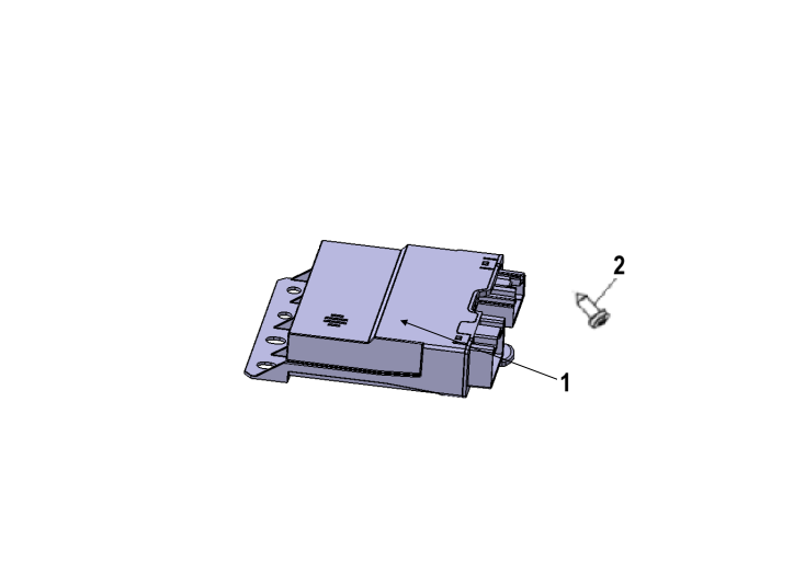 F1T1 - Electric back door ECU module